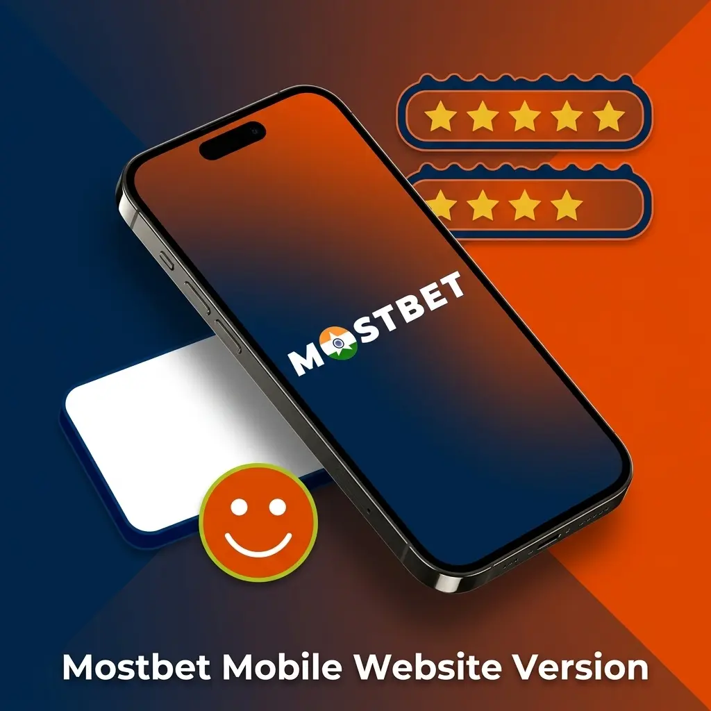 Mostbet mobile-optimised website on smartphone browser showing sports betting and live casino for Indian players