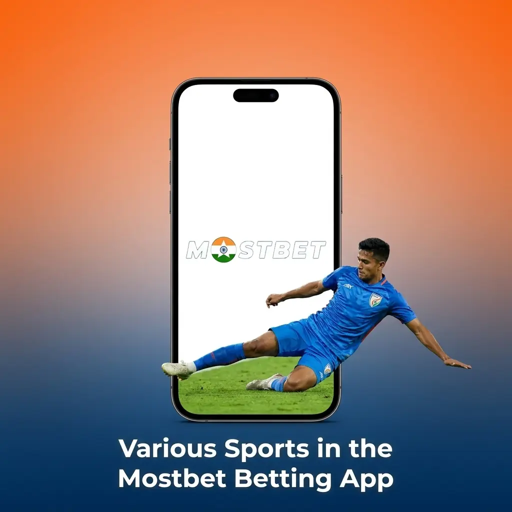 Mostbet betting app sports options including cricket, football, kabaddi, eSports and more for Indian players